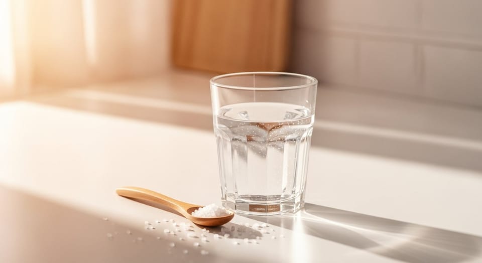 공복 소금물 다이어트, 해도 되는 사람 vs 절대 안 되는 사람 기준