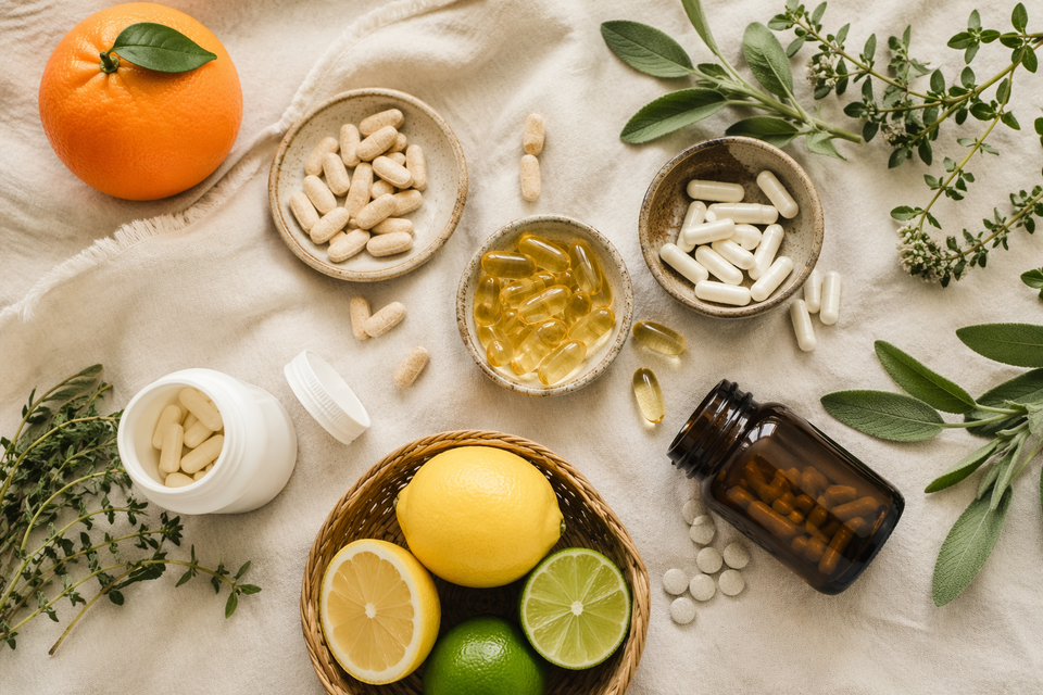 면역력 높이는 영양제 추천 7가지 — 비타민C·D·아연·프로바이오틱스 복용법 정리